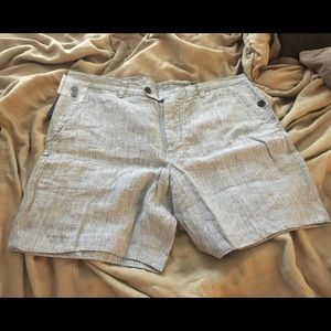 Formal Linen Shorts